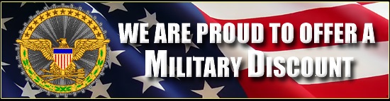 Proud To Offer Military Discount