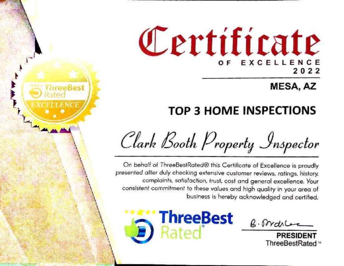 Clark Booth Property Inspector — photo 1