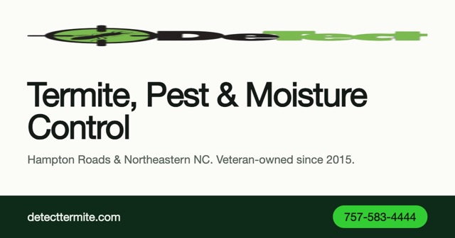 Detect Termite and Services & The BrickKicker of Hampton Roads logo